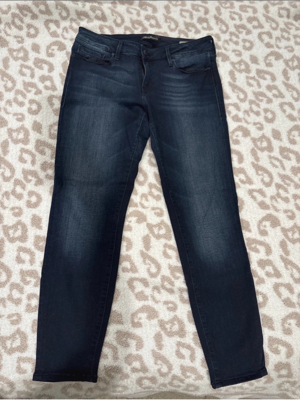 Mavi Women’s Skinny Jeans in Dark Blue Wash